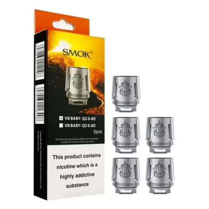 Smok TFV8 Baby Coils – 5 Pack [T8 Core]