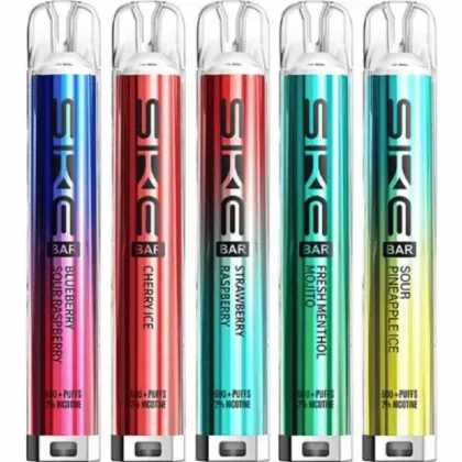 Ske Bar 600 Prefilled Pod Kit - Nicotine Strength#20mg~Flavour#Apple Peach>Banana Ice>Berry Ice>Blue Fusion>Blueberry Sour Raspberry>Blueberry Cherry Cranberry>Blueberry Peach Ice>Blueberry (D2D531)