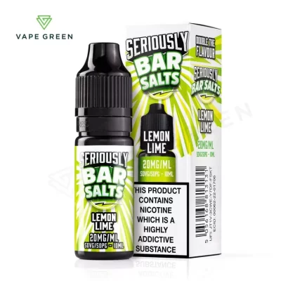 Lemon Lime Nic Salt E-Liquid by Seriously Bar Salts - Eliquidsupply