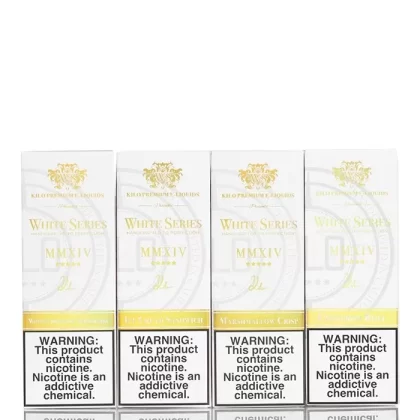 KILO – White Series Combo Pack – 4 Flavors – 400mL (MDiscontinued)