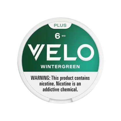 Velo Plus Nicotine Pouches Wintergreen - Product#9mg>6mg~Packaging#Single Tin>5 Pack