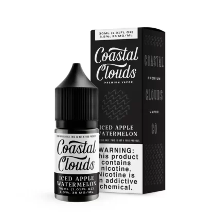 Coastal Clouds Salt Iced Apple Watermelon eJuice - Vape Product; Vape Product, Vape Product
