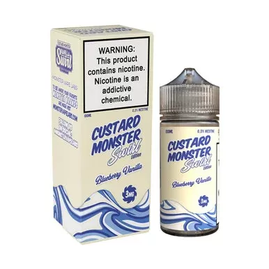 Blueberry Vanilla Monster Vape Labs Custard Swirl Series 100mL