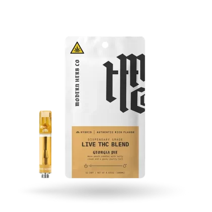 The Hemp Collect Live THC Vape Cartridge: Georgia Pie (Hybrid) 1g - Vape Store