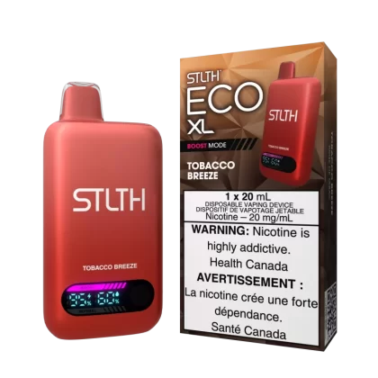 STLTH ECO XL - Tobacco Breeze - 20 mg/mL (wholeseller) - Excise ON, 20 mg/mL (wholeseller) - Excise AB