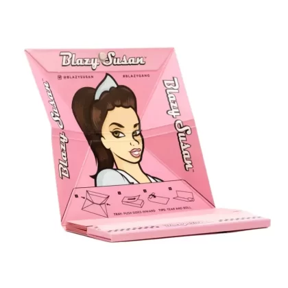 Blazy Susan | Deluxe Rolling Kit | King Size Slim | Pink