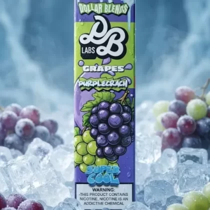 DOLLAR SALT PURPLE CRASH SUPER COOL ELIQUID - 30 MG SALT, 50MG SALT NIC; Vape Product