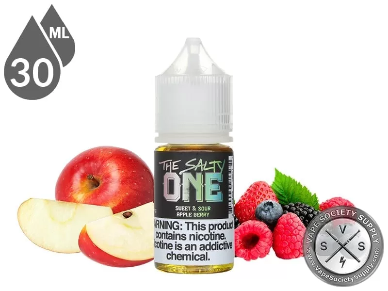 Sweet & Sour Apple Berry THE SALTY ONE 30ml