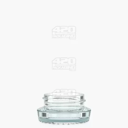 Clear Glass Concentrate Containers | 38mm – 9mL – 240 Count