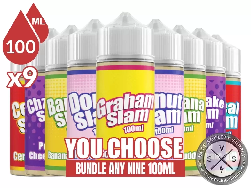 Slam Juice Bundle 9x100ml (900ml)