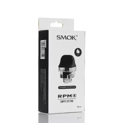 SMOK RPM 4 Replacement Pods - Pack of 3 - RPM 4 Empty LP2 Pods