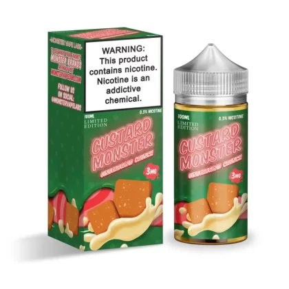 Gingerbread Crunch | Custard Monster | 100mL - Vaporider Deals