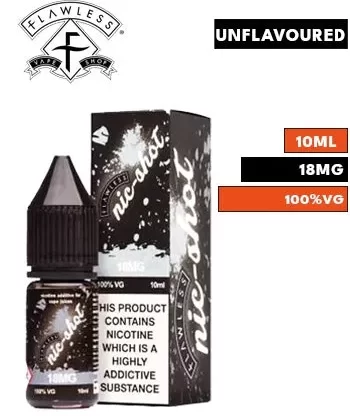Nicotine Booster eLiquid by Flawless - 18mg / 10ml