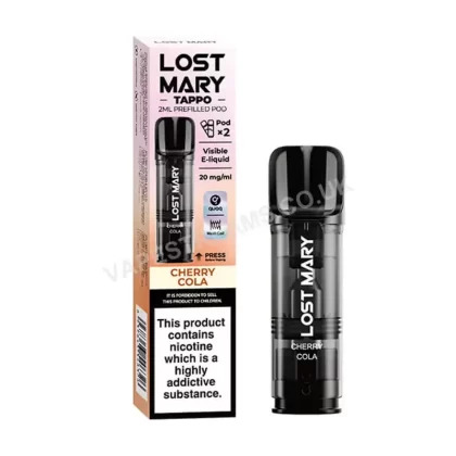 Lost Mary Tappo Cherry Cola Prefilled Pods - Vapestreams Co