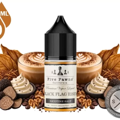 Black Flag Risen Five Pawns Salt 30ml