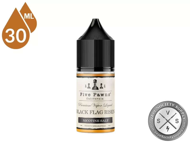 Black Flag Risen Five Pawns Salt 30ml - Image 3