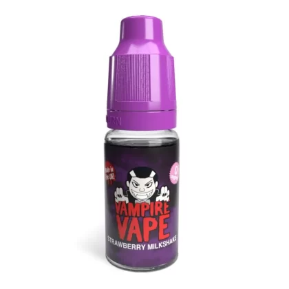 Strawberry Milkshake – Vampire Vape Premium E-Liquid – 10ml – TPD - Vapestorm Co