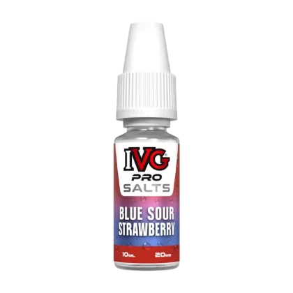 Blue Sour Strawberry Nic Salt by IVG Pro - 10ml - 20mg - Vape Product