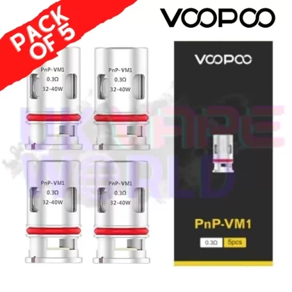VooPoo VM1 Mesh PnP Coil 0.3ohm