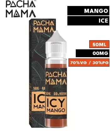 Icy Mango Shortfill eLiquid by Pacha Mama 50ml - 00mg / 50ml