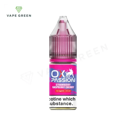 Strawberry Raspberry Cherry Nic Salt E-Liquid by OX Passion - Eliquidsupply