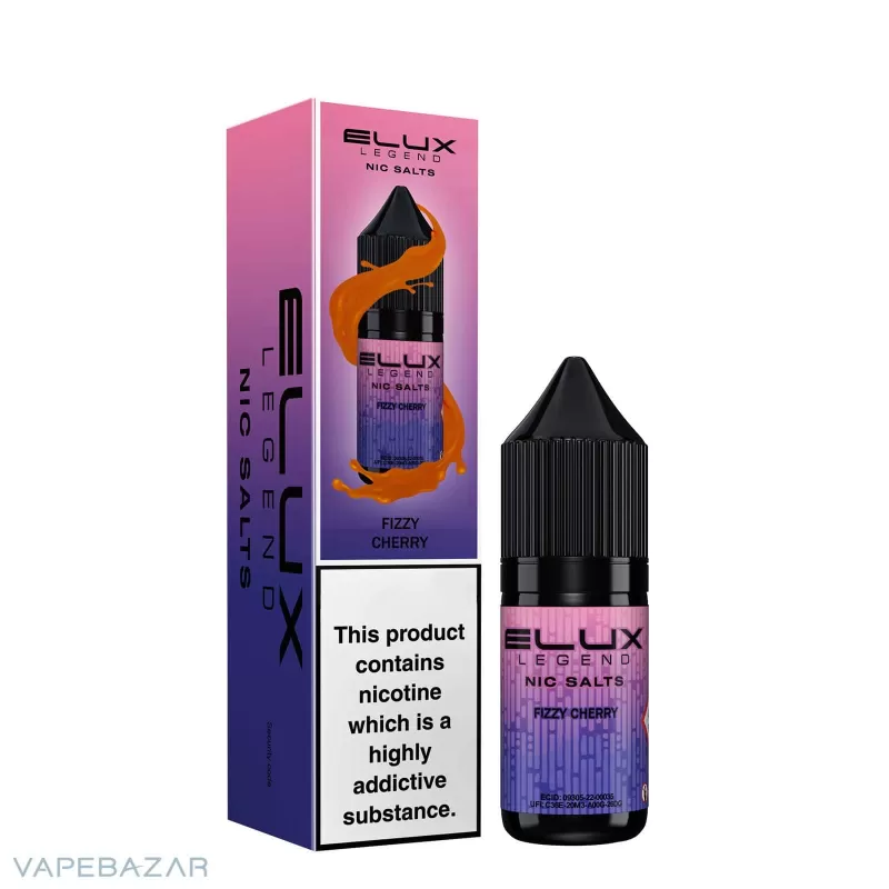 ELUX Legend Nic Salts – Fizzy Cherry - 10mg/ml, 20mg/ml; Propylenglykol, Glycerin - Image 3
