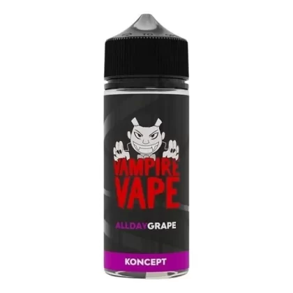 All Day Grape Shortfill E-Liquid Koncept Series by Vampire Vape (100ml) - 0mg
