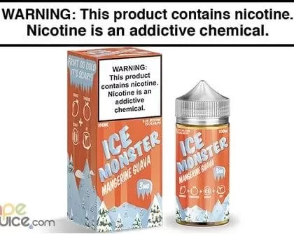 MANGERINE GUAVA BY ICE MONSTER 100ML - Vapejuice