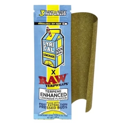 Lyrical Lemonade X Raw Terp Wraps - Vape Product