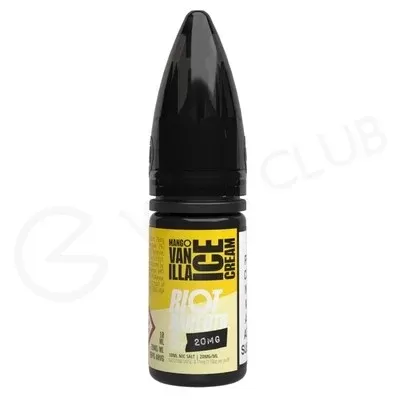 Mango Vanilla Ice Cream Nic Salt E-Liquid by Riot Bar Edition - Ecigpremium