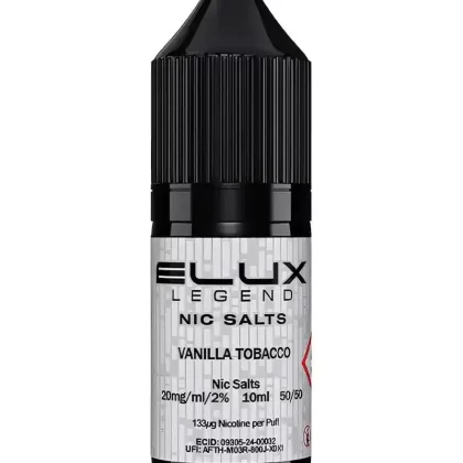 Elux Legend Vanilla Tobacco Nic Salt Vape Juice