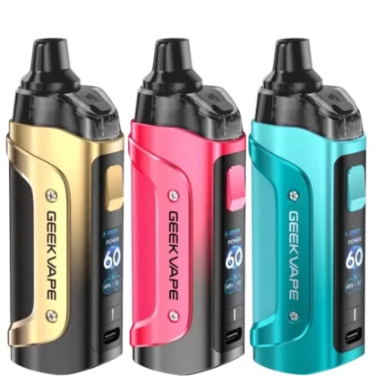 Geekvape Aegis Boost 3 60W Pod Mod Kit - Black, Midnight Gold