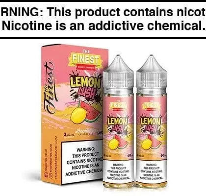 LEMON LUSH BY THE FINEST SWEET AND SOUR SERIES 120ML - Vape Product, Vape Product