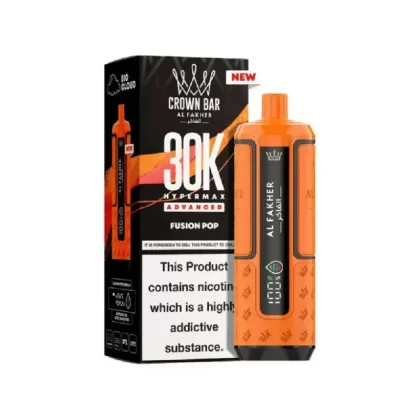 Al Fakher 30K Hypermax Prefilled Pod Kit Fusion Pop - Strength#20mg (4DE737)