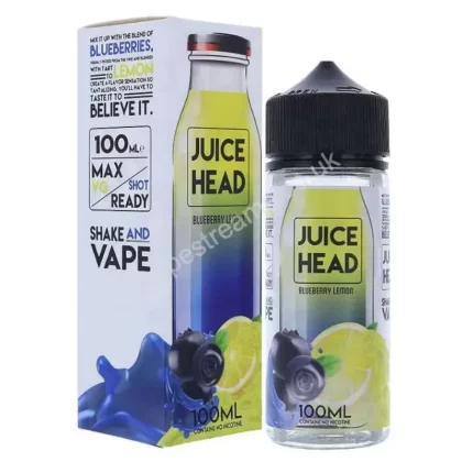 Blueberry Lemon E-Liquid Shortfill by Juice Head - Vapestreams Co
