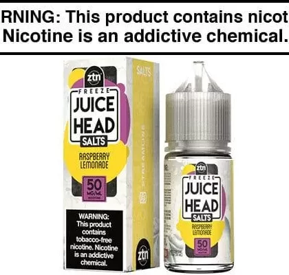 RASPBERRY LEMONADE FREEZE BY JUICE HEAD ZTN SALTS 30ML - Vapejuice