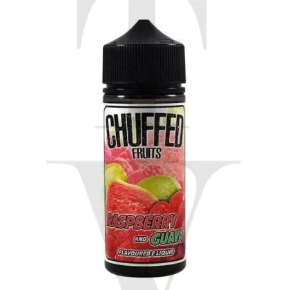 CHUFFED RASPBERRY AND GUAVA 100ML FRUIT RANGE SHORTFILL E-LIQUID