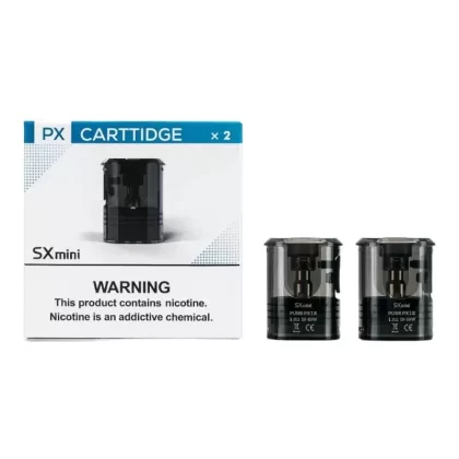 SX Mini Pure Max Replacement Pods - Color#Pure Max PX Coil 2 pcs - .6>Pure Max PX Coil 2 pcs - .8>Pure Max PX Coil 2 pcs - 1.2 (66F3B3)