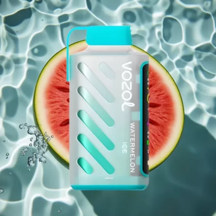VOZOL Gear Power 20000 Puffs Watermelon Ice Disposable Vape with Dual Mesh Coil & Full Screen Display - Bangvapeaustralia