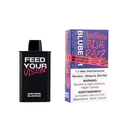 Feed Northern Blue Razz Disposable Pod (9000 Puffs)