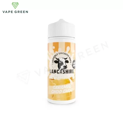 Caramel Choo Choo Shortfill E-Liquid by the Lancashire Ice Creamery 100ml