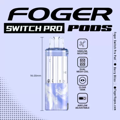 Berry Bliss – Foger Switch Pro Pod | 30K Puffs