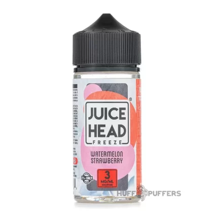 Juice Head Freeze – Watermelon Strawberry 100mL - Nicotine Strength#3mg>6mg