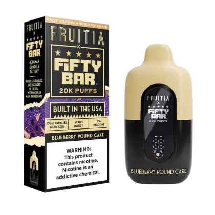 Fruitia Blueberry Pound Cake by Fifty Bar 20K