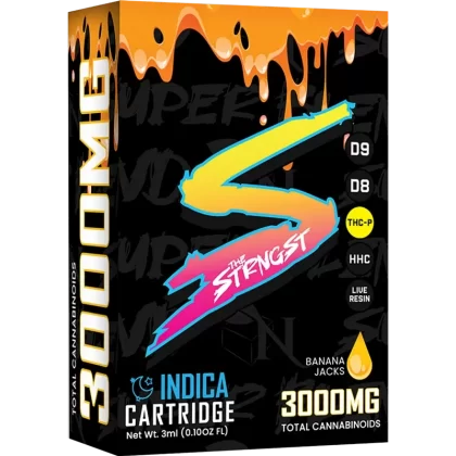 THE STRONGEST CRT – 3000MG – BANANA JACKS – INDICA