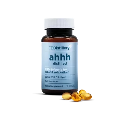 CBDistillery 30mg Full Spectrum CBD Softgels (30 Count)