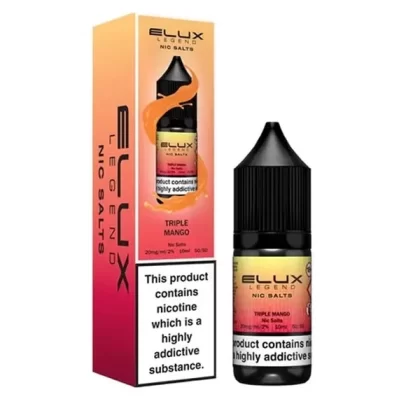 Elux Legend Triple Mango Nic Salt E-Liquid - 10mg