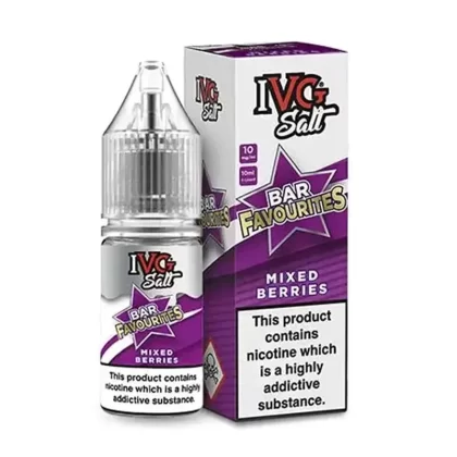 Mixed Berries IVG Bar Favourites 10ml Nic Salt E Liquid