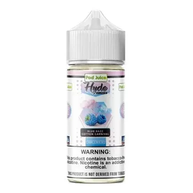 Blue Razz Cotton Carnival by Pod Juice – Hyde TFN Series 100mL
