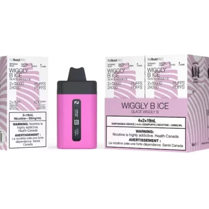 ZBOLD PRO Disposable Vape – Zpods – 24K Puffs Combo – Wiggly B Ice